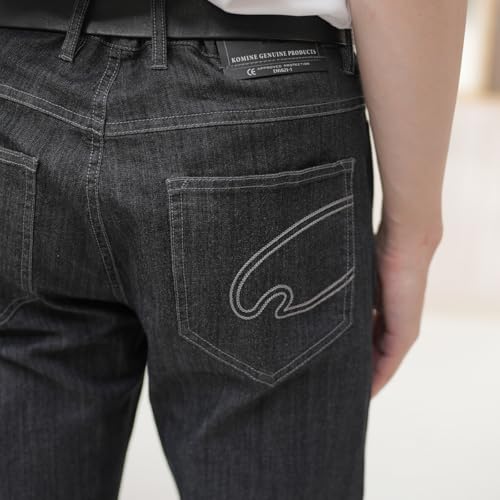 KOMINE 2025モデル WJ-756R エニグマライト CMAX クールジーンズ バイク用 春夏秋向け CEプロテクター ストレッチ Washed Indigo S