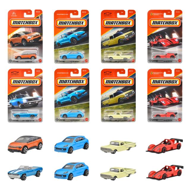 マッチボックス(Matchbox) ベーシックカー Eアソート 乗り物おもちゃ ミニカー 24台入り BOX販売 3歳から マルチ 98CE-30782_1