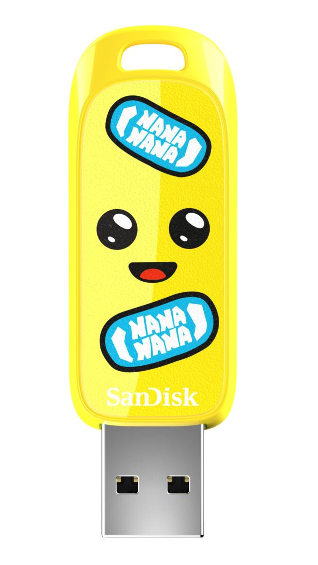 SanDisk (サンディスク) 256GB Fortnite USBフラッシュドライブ Peely Edition - 最大130MB/秒 USB Type-A スマートフォン ゲーム機 パソ
