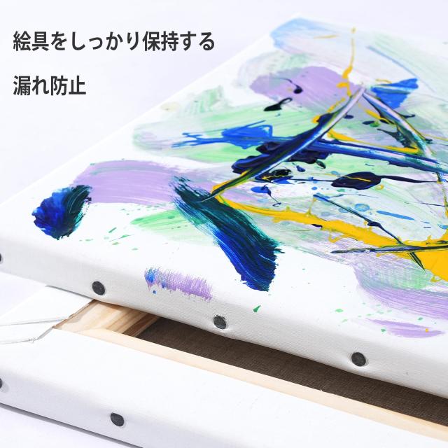PHOENIX 全麻 極細目？布面 張りキャンバス F50 (116.7cmX91.0cm) 1枚 - 純雨露麻 リネン生地 専門プロの絵画用具 - 肖像画、超写実絵画、_2