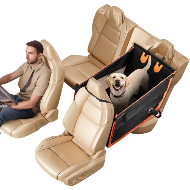 NICEUS 【2025新型】ペットドライブシート ペットドライブボックス 犬 ドライブボックス 折りたたみ式 大型犬・中型犬・小型犬 猫用 半囲
