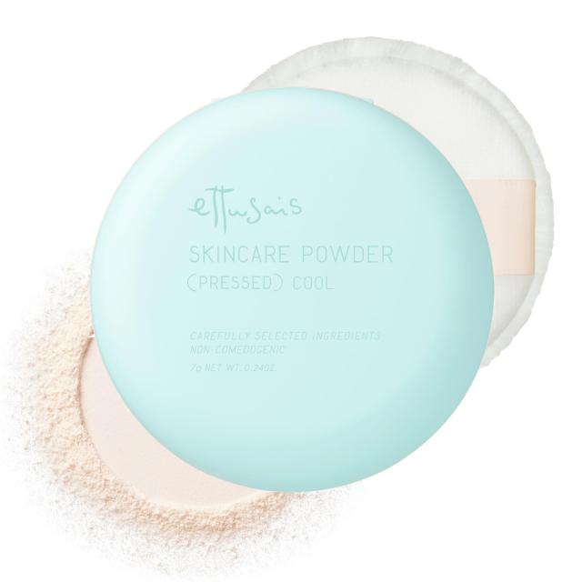 ettusais(エテュセ) スキンケアパウダー (プレスト) クール プレストパウダー フェイスパウダー 毛穴カバー 日中の化粧なおし スキンケア