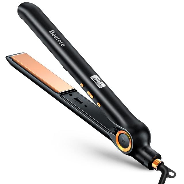 ヘアアイロン 【2025年最新2wayモデル・ストレート＆カール両用】 ストレートアイロン 24mmプレート マイナスイオン 80℃〜230℃温度調整