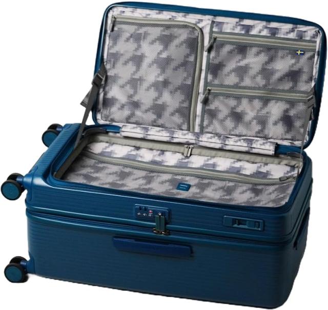 イノベーター スーツケース ドアオープン【92L】 5.2kg リヨンズブルー