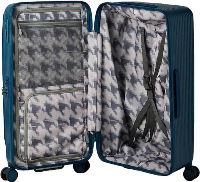 イノベーター スーツケース ドアオープン【92L】 5.2kg リヨンズブルー