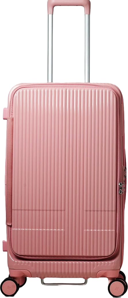 イノベーター スーツケース ドアオープン【75L】 4.6kg ピーチ