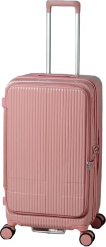 イノベーター スーツケース ドアオープン【75L】 4.6kg ピーチ
