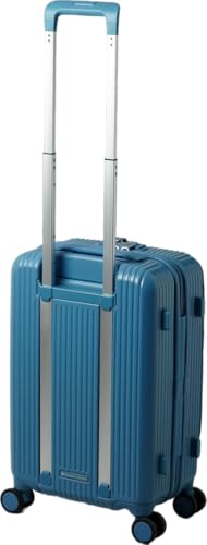 イノベーター スーツケース フロントオープン【38L】 機内持込 3.3kg ブルーシャドー