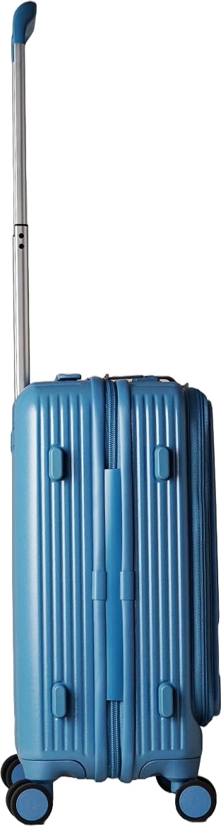 イノベーター スーツケース フロントオープン【38L】 機内持込 3.3kg ブルーシャドー