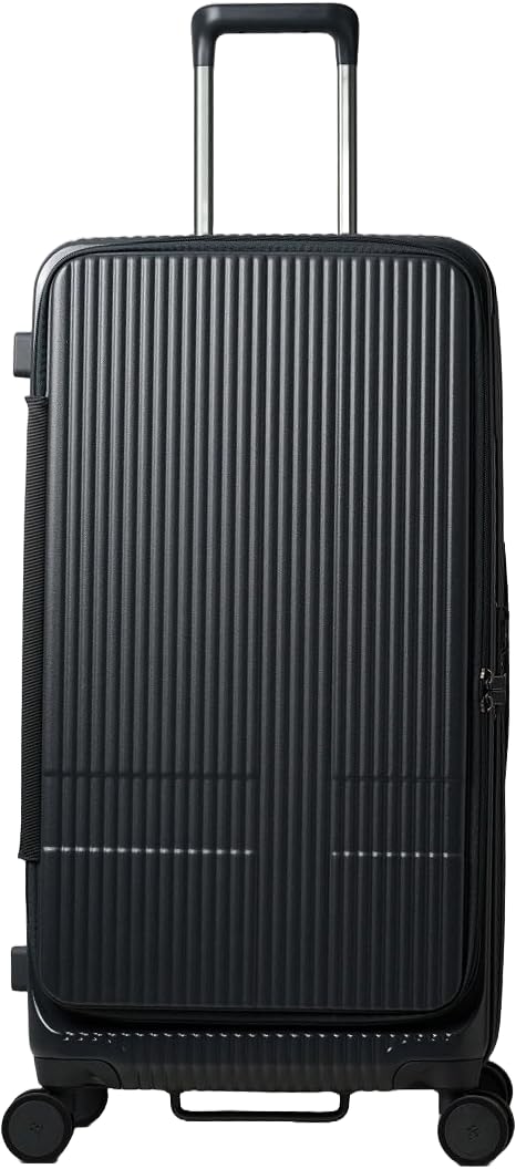 イノベーター スーツケース ドアオープン【92L】 5.2kg チャコールグレー