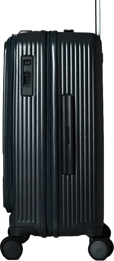 イノベーター スーツケース フロントオープン【55L】 3.9kg チャコールグレー