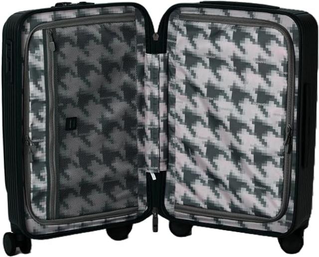 イノベーター スーツケース フロントオープン【55L】 3.9kg チャコールグレー
