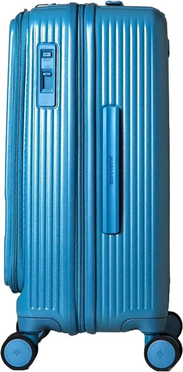 イノベーター スーツケース フロントオープン【55L】 3.9kg ブルーシャドー