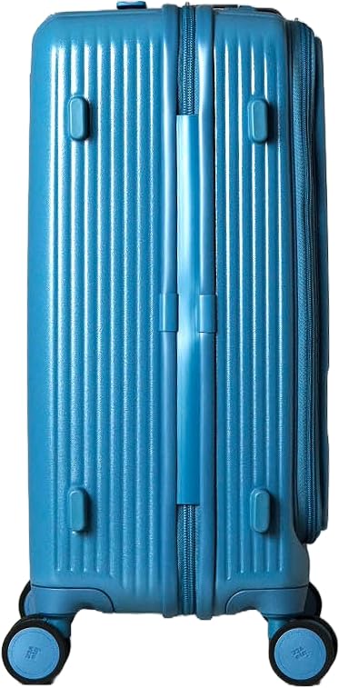 イノベーター スーツケース フロントオープン【55L】 3.9kg ブルーシャドー