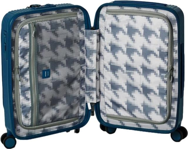 イノベーター スーツケース フロントオープン【38L】 機内持込 3.3kg リヨンズブルー