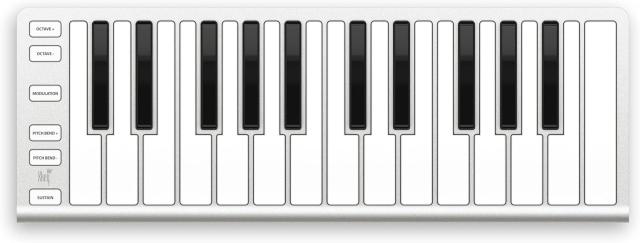ESI Xkey Air25 25鍵盤 MIDIキーボードコントロー ラー 超薄型USB Bluetooth対応 ワイヤレス イーエスアイ_1