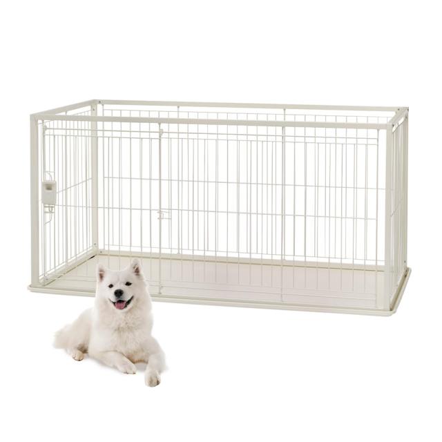 リッチェル インテリアペットサークル 120-60 ホワイト 超小型犬・小型犬用