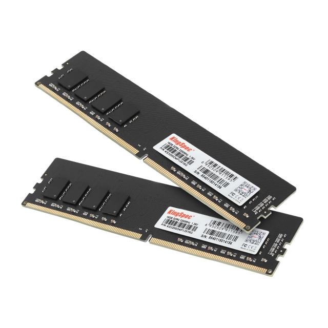 KingSpec メモリ DDR4 RAM 3200MHz PC4-25600 8GB x 2枚 (16GB) 288Pin 1.35V デスクPC用