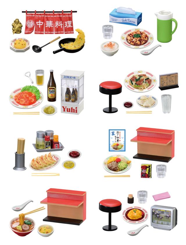 リーメント ぷちサンプルシリーズやっぱりこの味!路地裏町中華 1BOX 約120×145×245mm 合成樹脂
