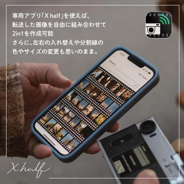 富士フイルム(FUJIFILM) コンパクトデジタルカメラ X-half シルバー F X-HF1-S JP 二言語対応_5