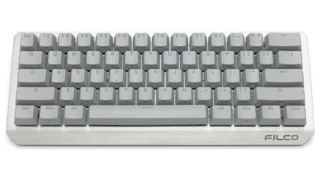 Majestouch LUCE60 英語配列 CHERRY MX2A RGBスピードシルバー軸 61キー ゲーミングキーボード メカニカル ホットスワップ RGB発光LEDバ
