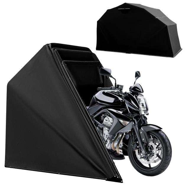 Anovara(アノヴァラ) バイクガレージ サイクルハウス サイクルガレージ バイク テント サイクルポート 自転車置き場 屋外 バイク収納 ガ