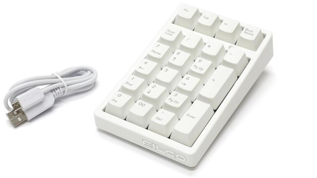 Majestouch TenKeyPad 2 Professional PBT HAKUA CHERRY MX2A 茶軸 22キー メカニカル テンキーパッド PBTキーキャップ USB-6キーロール