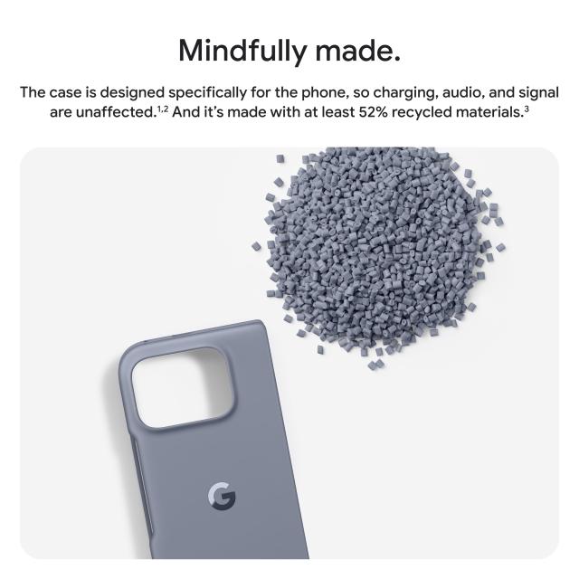 【純正】 Google グーグル Pixel 10 Pro Fold 用 Google Pixelsnap ケース Moonstone GA09847-WW_4