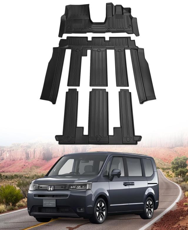 ホンダ との互換性あり ステップワゴン RP6/7/8 3Dフロアマット カーマット 立体フロアマット （ハイブリッド車のみ）車専用 TPE材質 耐