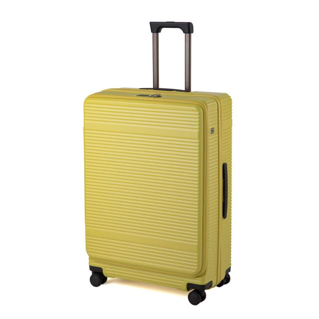 ACE エーストーキョー スーツケース 大型 大容量 ｌサイズ 5泊6日 6泊7日 68L/77L フロントオープン 容量拡張機能 キャスターストッパ