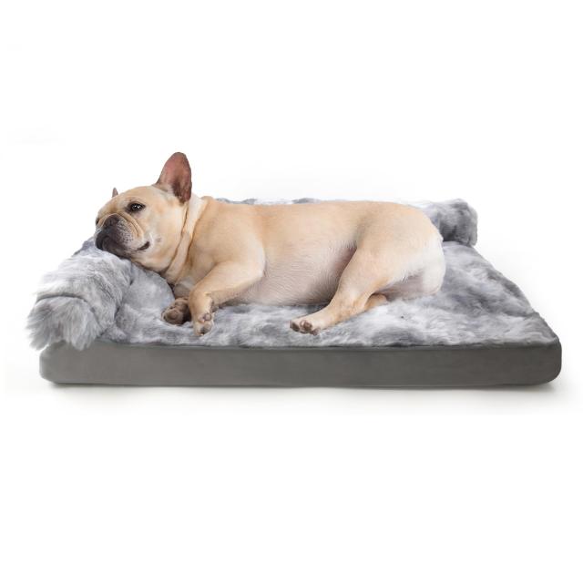 Peto-Raifu ペットクッション 犬ベッド ペットベッド ペットソファーベッド 洗える ふわふわ 犬寝床 防水 滑り止め 老犬介護 床ずれ 防止