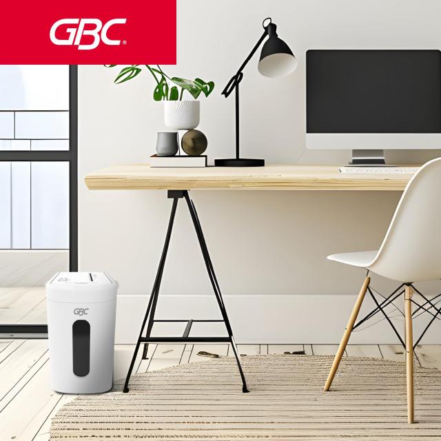 GBC スーパーサイレントマイクロカットシュレッダー A4 最大7枚細断 ホワイト A3809M-AZ