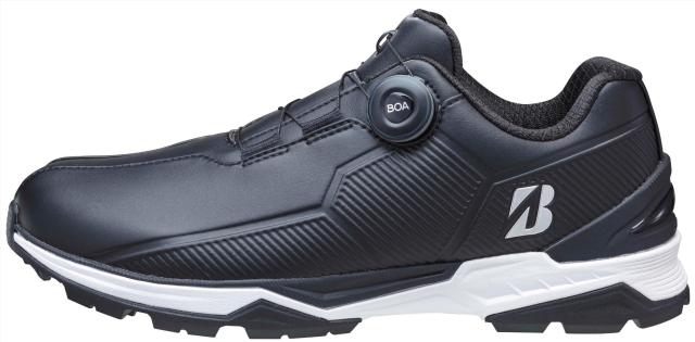 ブリヂストン スパ イクレスゴルフシューズ ゼロ・スパ イク バイター ワイド SH2507 メンズ ブラック 26.5cm 4E