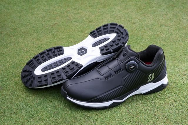 ブリヂストン スパ イクレスゴルフシューズ ゼロ・スパ イク バイター ワイド SH2507 メンズ ブラック 26.5cm 4E