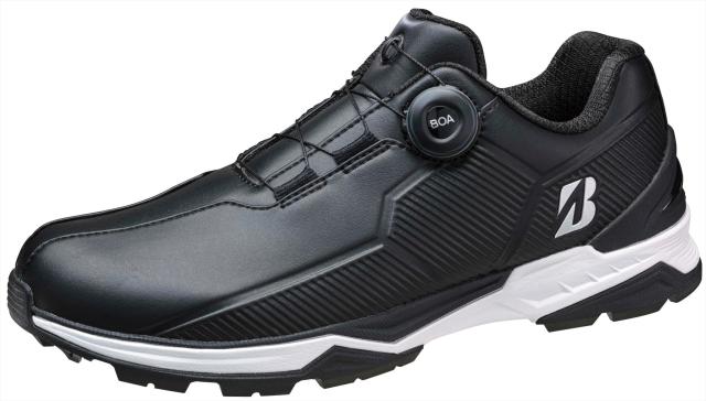 ブリヂストンゴルフ ゴルフシューズ ゼロ・スパ イク バイター ワイド SH2507 メンズ ブラック 28.0 cm 4E