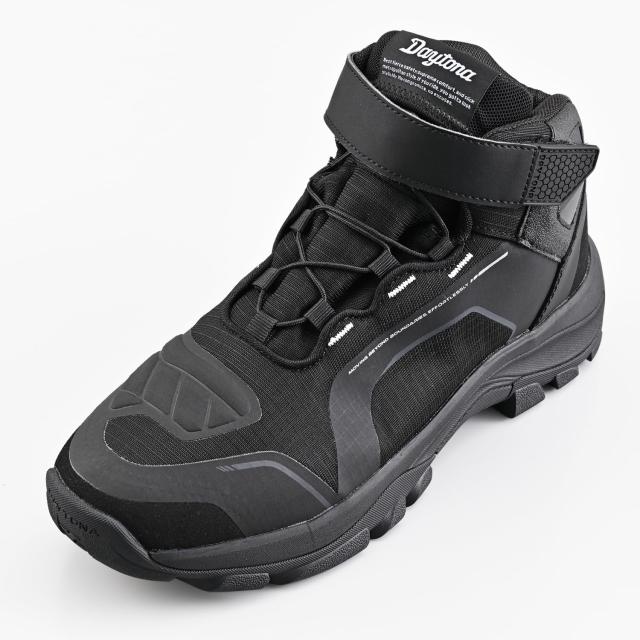 デイトナ(Daytona) ライディングシューズ バイク シューズ 防水 特殊インソール 歩きやすい R-WP DS-502 ブラック 26.5cm 62479