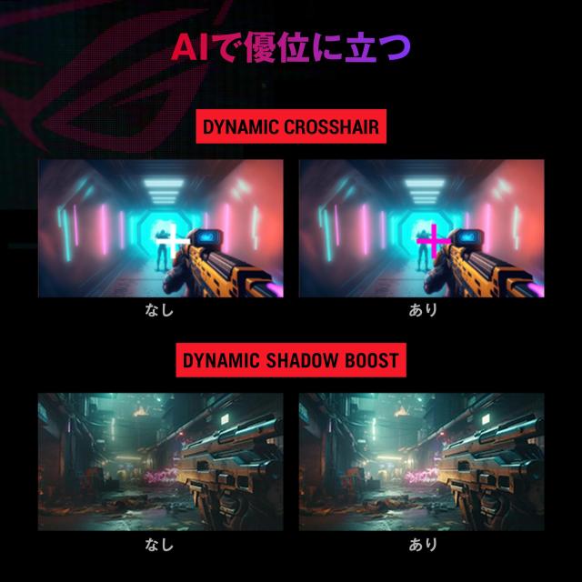 ASUS ゲーミングモニター/ROG Strix XG32UCG/31.5インチ/3840x2160/デュアルモード（4K 160Hz / フルHD 320Hz）/0.3ms（min.）/Fast IPS/_4