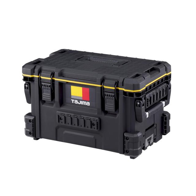 タジマ セフシステム セフツールボックスS TB-TBOXS 内側・外側にセフホルダー機能54個を搭載 重ねて置くだけでしっかり連結する荷崩れ防