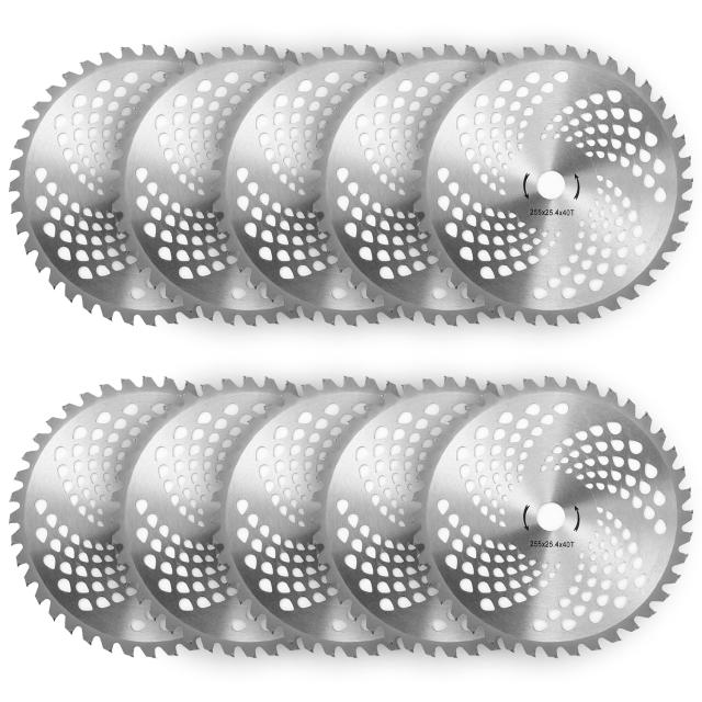 zmayastar 草刈り機 替え刃 草刈り機の刃 刈り払い機 刃 ブラシ カッター トリマーアクセサリ ワイヤー 刃 剪定 芝 雑草 苔 サビ取りクリ