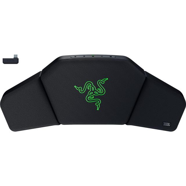 Razer レイザー Clio ワイヤレススピーカー ゲーミングチェア ヘッドクッション HyperSpeed Bluetooth 没入感が楽しめる ニアフィールド