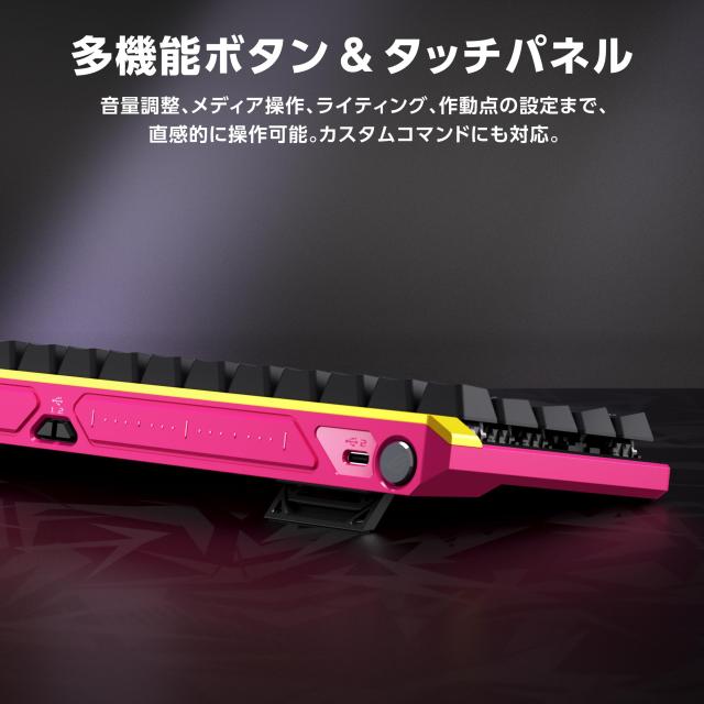 ROG Falchion Ace HFX ZywOo Edition ゲーミングキーボード/ラピッドトリガー/磁気式キースイッチ / 65%レイアウト/英語配列/有線接続 /_6
