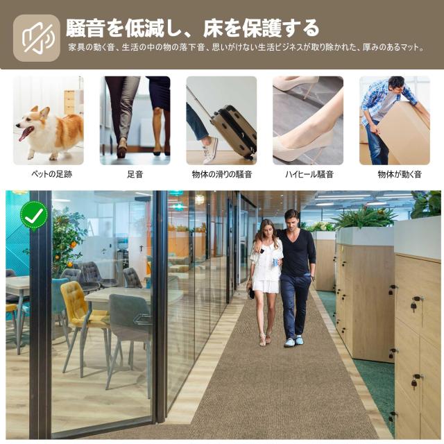 廊下 カーペット Keilymat 廊下マット ズレない 洗える 撥水 おしゃれ