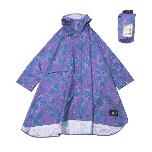 KiU キウ スタンダードレインポンチョ 2ND STANDARD RAIN PONCHO - 2ND 防水 撥水 はっ水 耐水 豪雨対応 雨対策 大雨 台風 梅雨 防災 レ