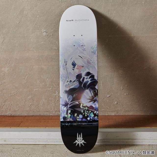 【新品/公式】NieR:Automata Ver1.1a_スケートボードデッキ_2B 公式グッズ colleize 公式ライセンス