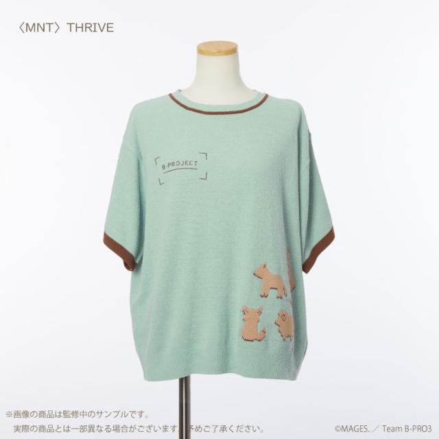 【新品/公式】B-PROJECT -熱烈*ラブコール-_ルームウェア半袖プルオーバー(レディース) THRIVE 公式グッズ colleize 公式ライセンス