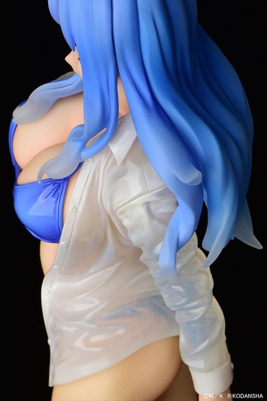 【新品/公式】FAIRY TAIL_ジュビア・ロクサー Gravure Style 濡れ透けワイシャツSP 公式グッズ colleize 公式ライセンス_9