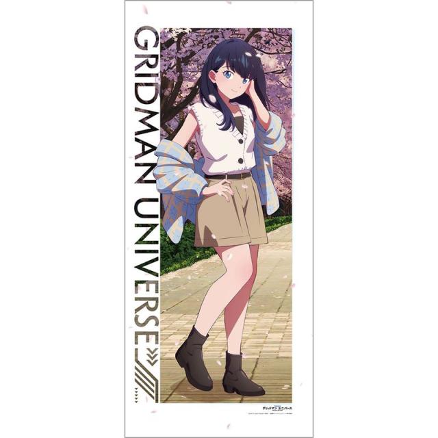 【新品/公式】グリッドマン ユニバース_描き下ろし特大タペストリー(六花/夜桜デート) 公式グッズ colleize 公式ライセンス