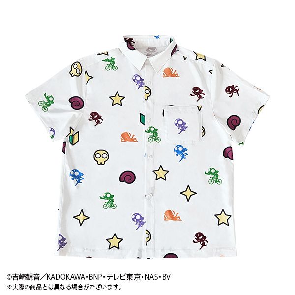 【新品/公式】ケロロ軍曹_Lサイズ_総柄シャツ 公式グッズ colleize 公式ライセンス