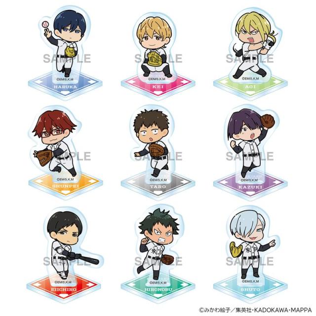 【新品/公式】忘却バッテリー_トレーディングアクリルスタンドフィギュア ver.mini B　【BOX／9個入り】【コンプリートBOX】 公式グッズ colleize 公式ライセンス
