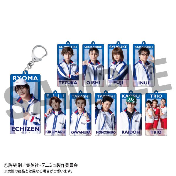 【新品/公式】ミュージカルテニスの王子様 4thシーズン_アクリルキーホルダー 全10種 【ラウンドワン】【BOX／10個入り】 公式グッズ colleize 公式ライセンス
